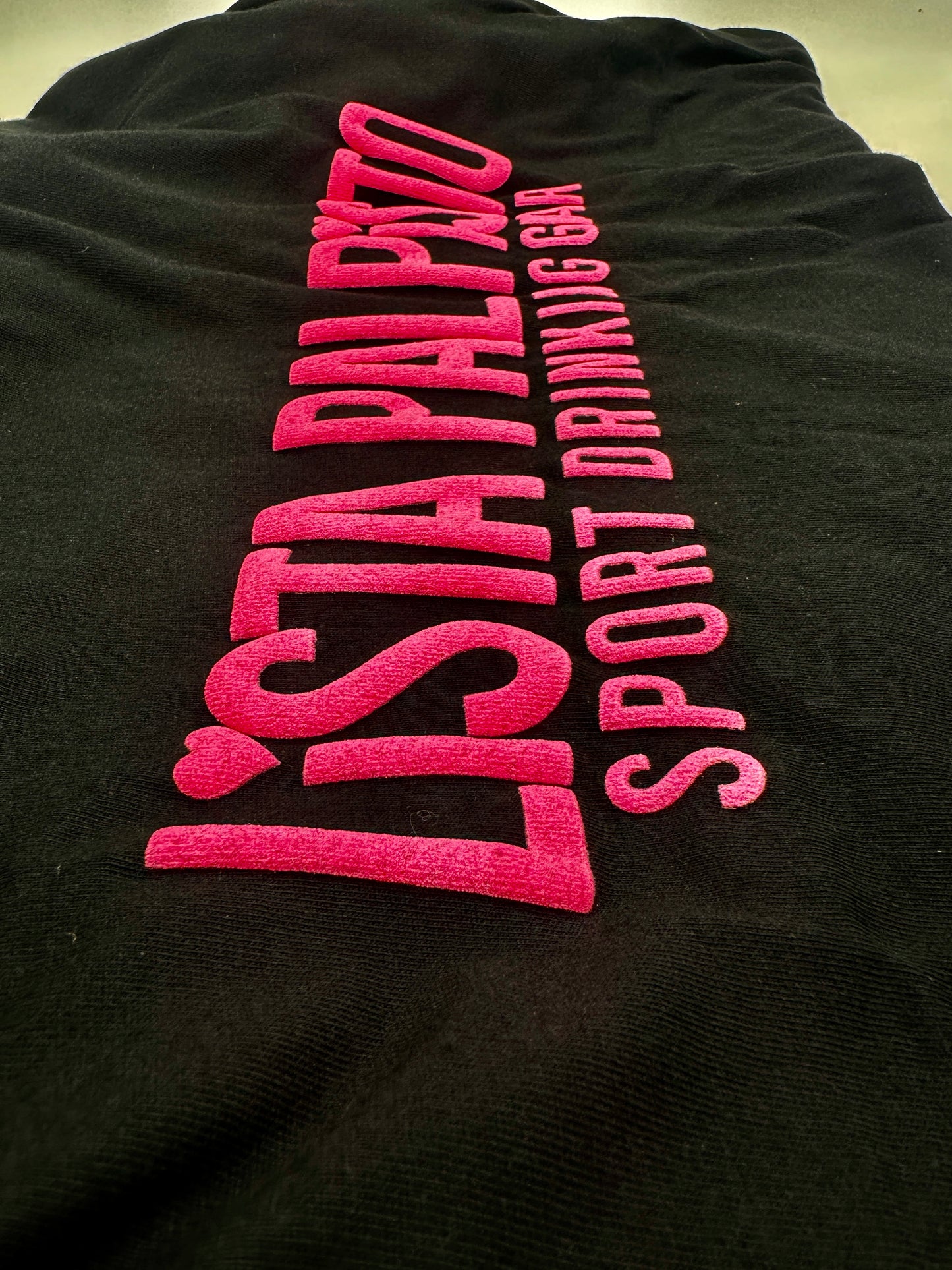 Pink Lista Pal Pisto T-Shirt