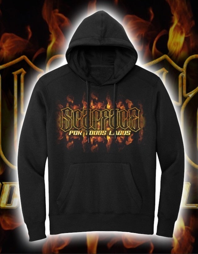 Scarface Fire Hoodie