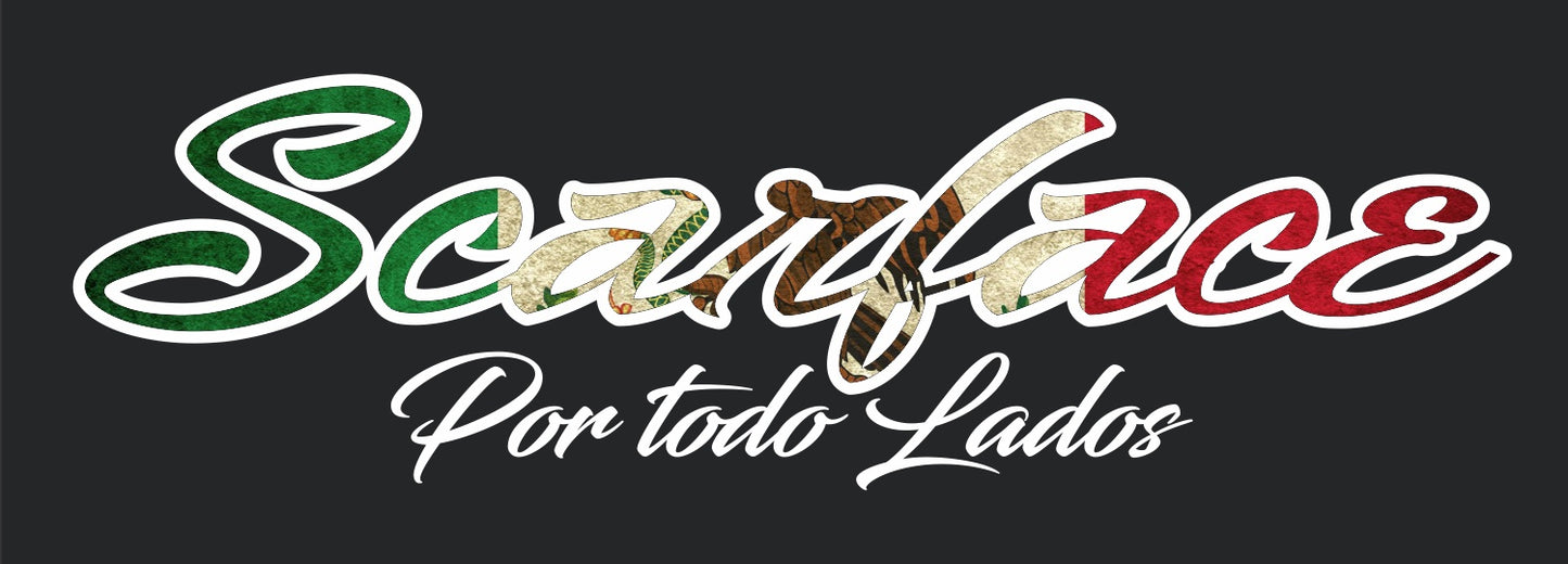 Scarface Por Todo Lados Sticker