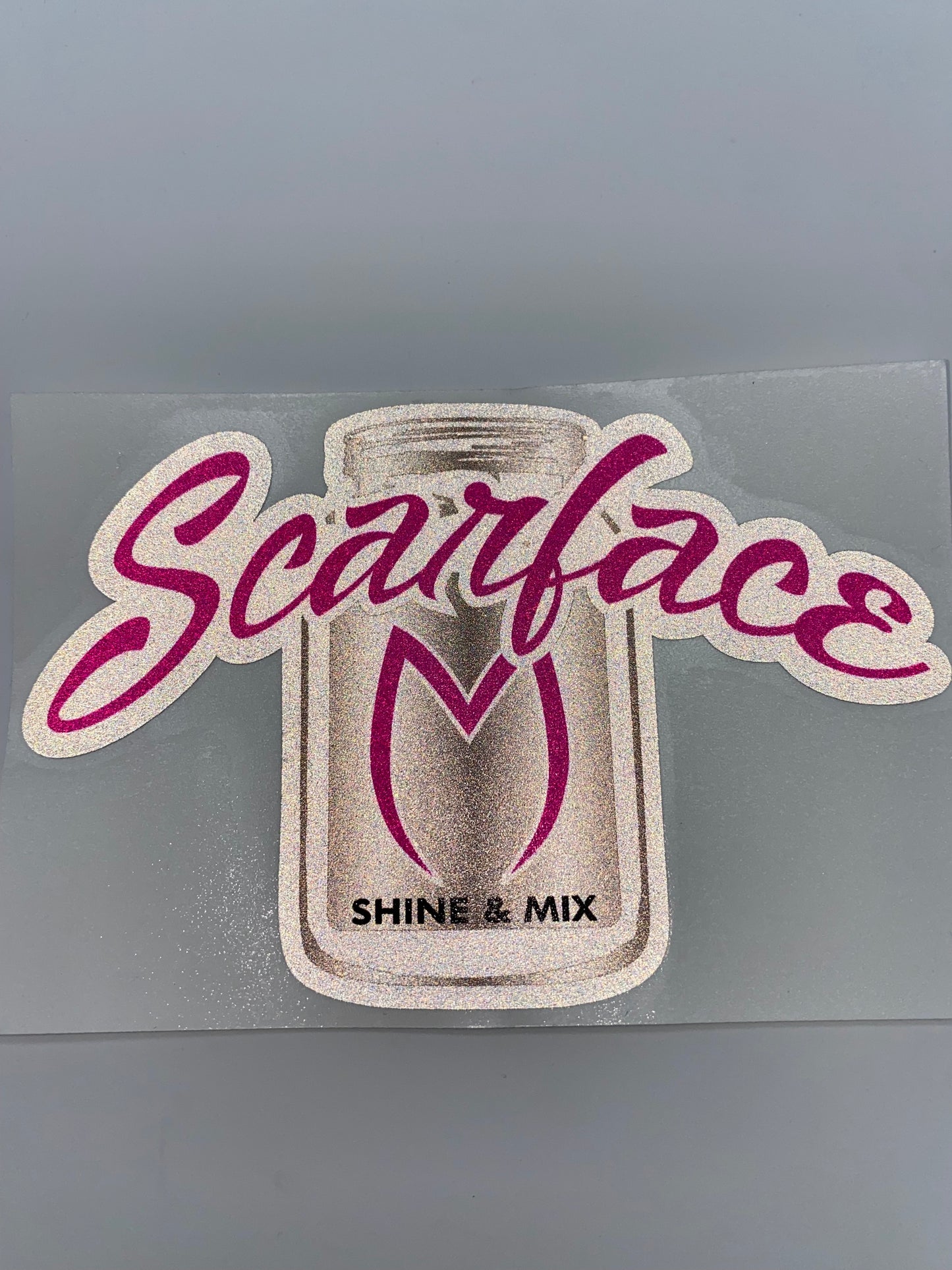 Scarface Jar Sticker