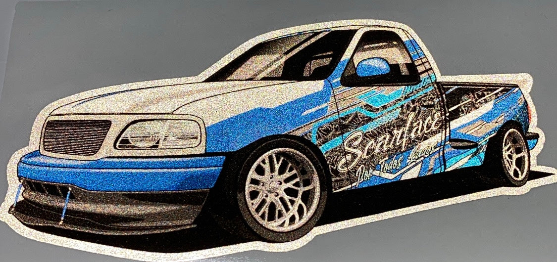 Scarface Truck Stickers
