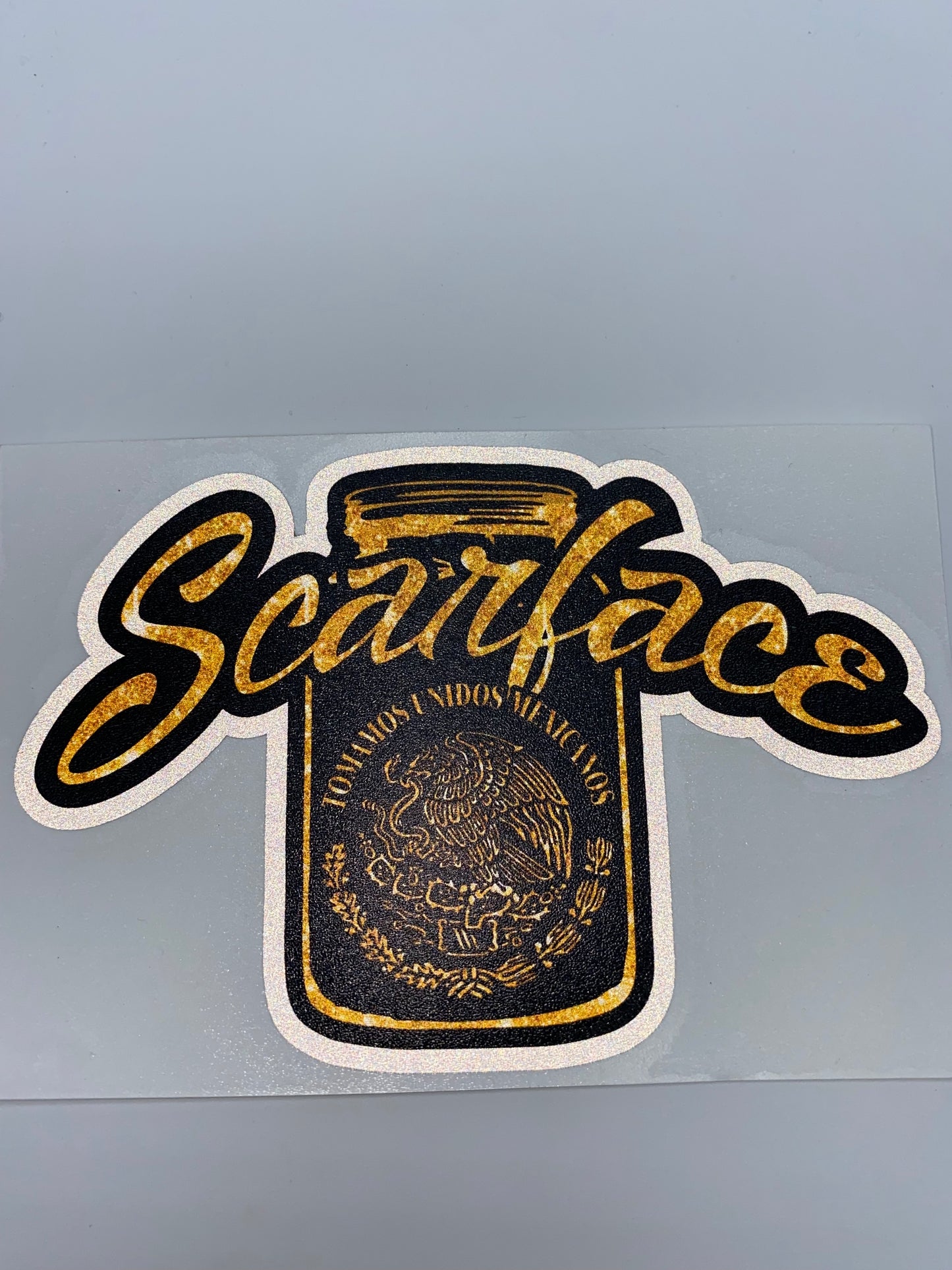 Scarface Jar Sticker