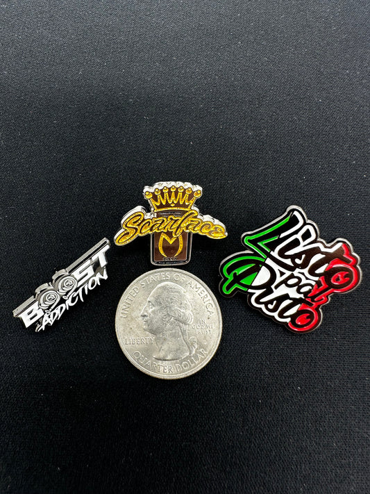 SCARFACE PIN COLLECTION