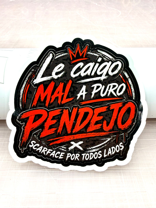Caigo Mal Sticker