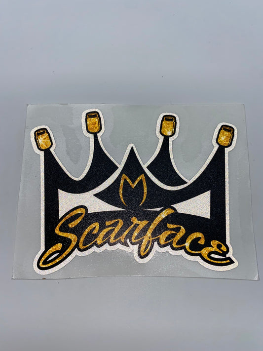 Scarface Crown Sticker