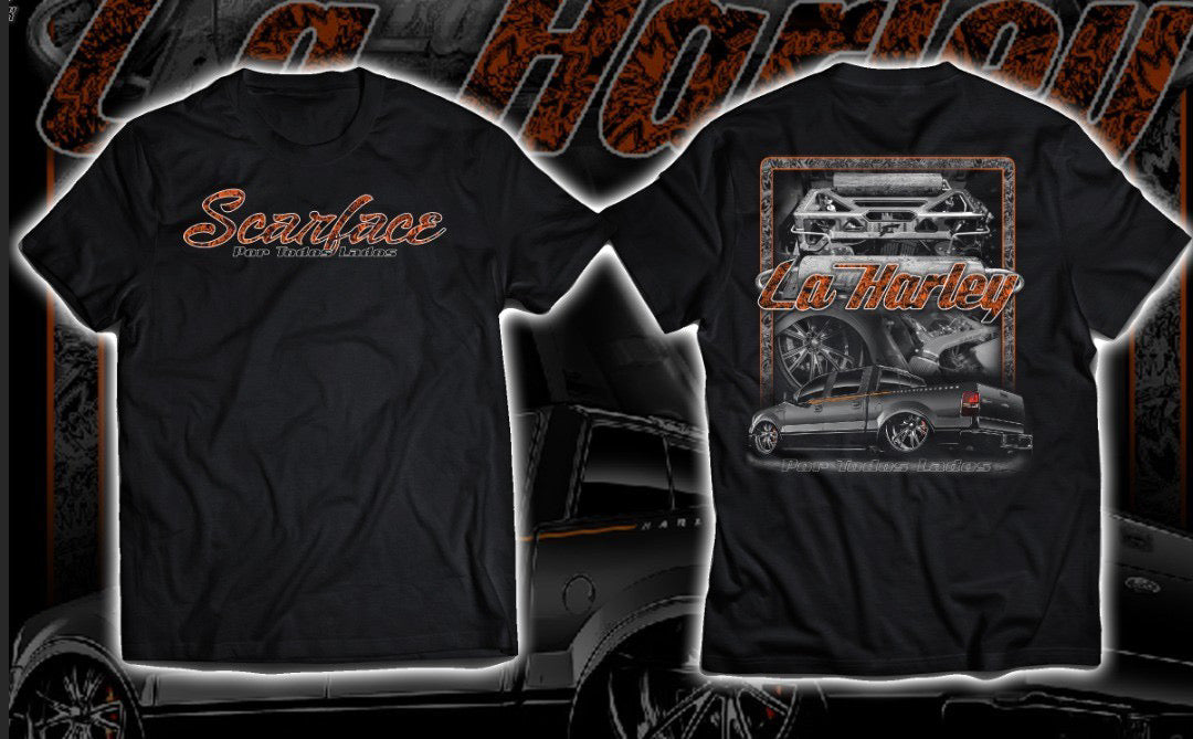 La Harley Truck T-shirt