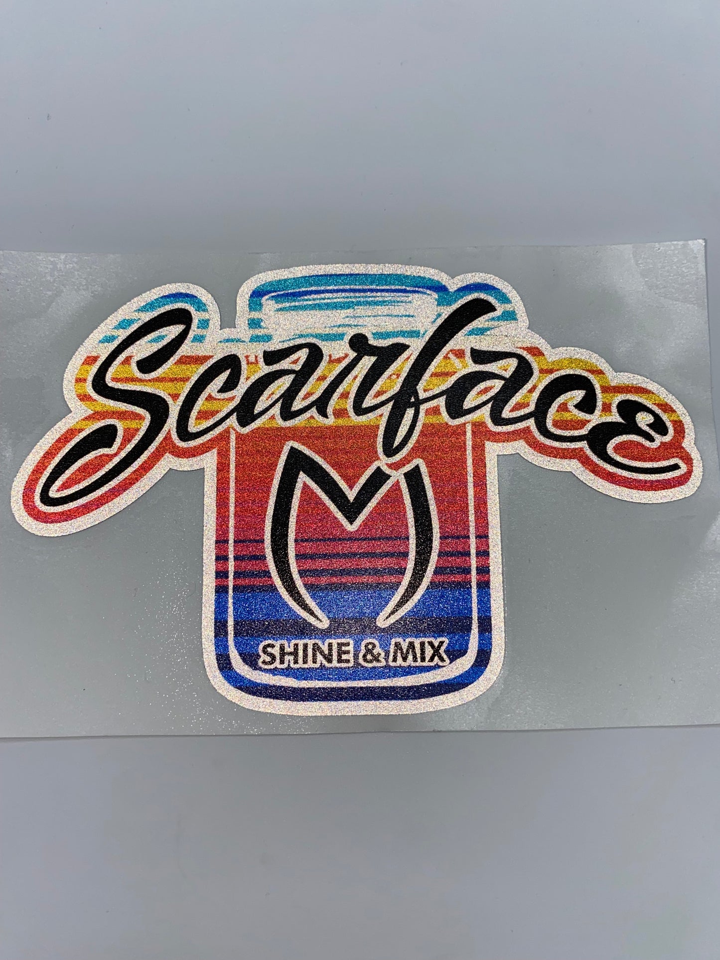 Scarface Jar Sticker